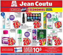 Catalogue Jean Coutu from 04/11/2024
