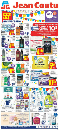 Catalogue Jean Coutu from 04/11/2024