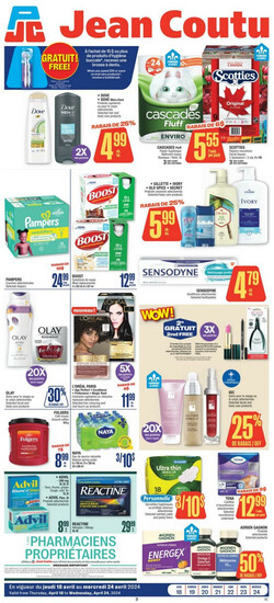Catalogue Jean Coutu from 04/18/2024