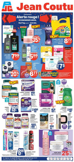 Catalogue Jean Coutu from 05/23/2024