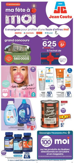 Catalogue Jean Coutu from 06/13/2024