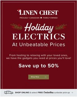 Linen Chest Flyer from 11/04/2021