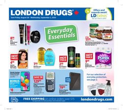 Catalogue London Drugs from 08/28/2020