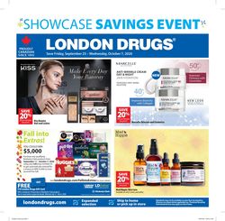 Catalogue London Drugs from 09/25/2020