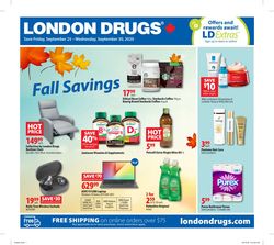 Catalogue London Drugs from 09/25/2020