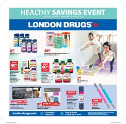 Catalogue London Drugs from 10/02/2020