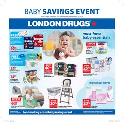 Catalogue London Drugs from 10/16/2020