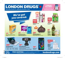 Catalogue London Drugs from 10/30/2020