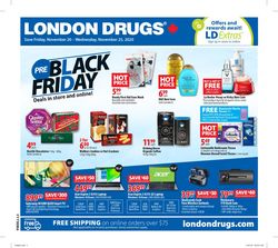 Catalogue London Drugs - Black Friday 2020 from 11/20/2020