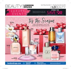 Catalogue London Drugs - Holiday 2020 from 12/11/2020