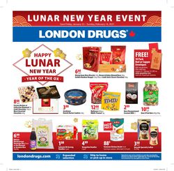 Catalogue London Drugs- Lunar New Year 2021 from 01/22/2021