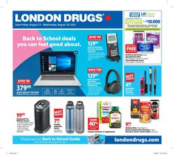 Catalogue London Drugs from 08/13/2021