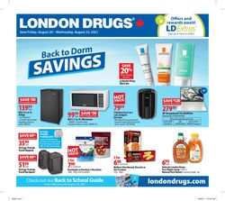 Catalogue London Drugs from 08/20/2021