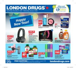 Catalogue London Drugs from 12/31/2021