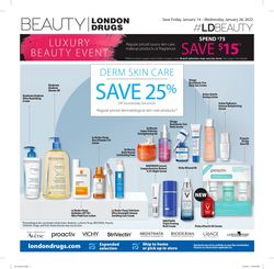 Catalogue London Drugs from 01/14/2022