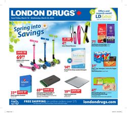 Catalogue London Drugs from 03/18/2022