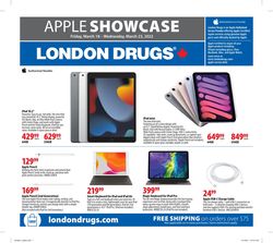 Catalogue London Drugs from 03/18/2022