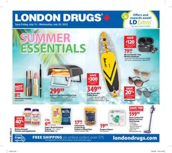 Catalogue London Drugs from 07/15/2022