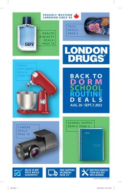 Catalogue London Drugs from 08/26/2022