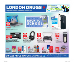 Catalogue London Drugs from 08/25/2023