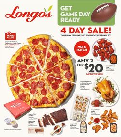 Catalogue Longo's - 4 DAY SALE! from 02/04/2021