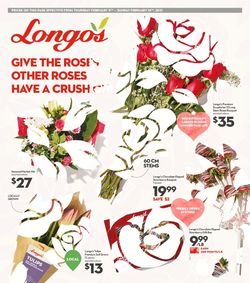 Catalogue Longo's - Valentine's Day 2021 from 02/11/2021
