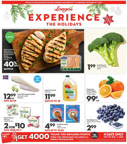 Current Cyber Monday and Black Friday flyer Longo's