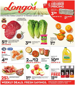 Catalogue Longo's from 01/25/2024
