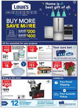 Catalogue Lowes - Christmas 2020 from 12/10/2020
