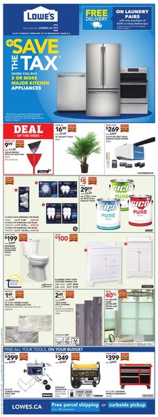 Catalogue Lowes from 02/25/2021