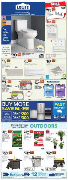Catalogue Lowes from 03/18/2021