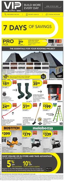 Catalogue Lowes from 04/15/2021
