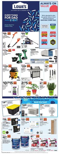 Catalogue Lowes from 06/10/2021