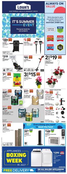 Catalogue Lowes from 06/24/2021