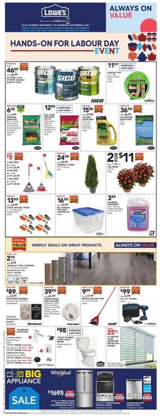 Catalogue Lowes from 09/02/2021