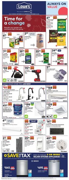 Catalogue Lowes from 09/23/2021