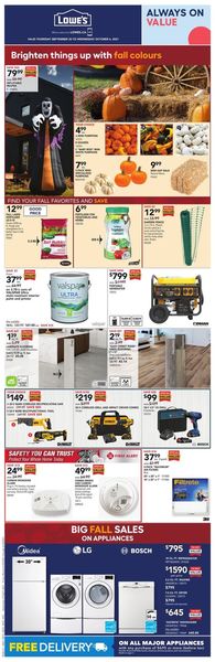Catalogue Lowes from 09/30/2021
