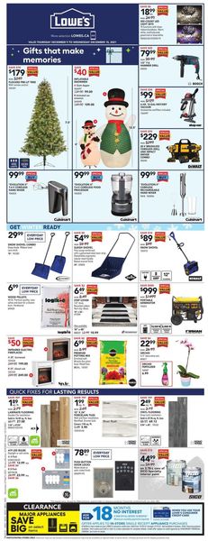 Catalogue Lowes XMAS 2021 from 12/09/2021