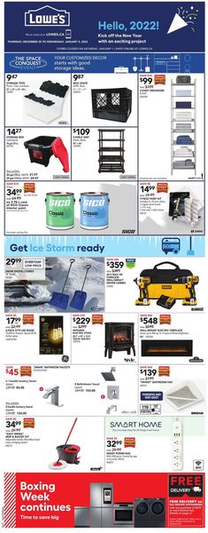 Catalogue Lowes from 12/30/2021