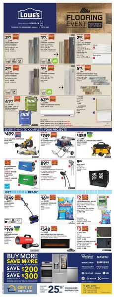 Catalogue Lowes from 01/13/2022