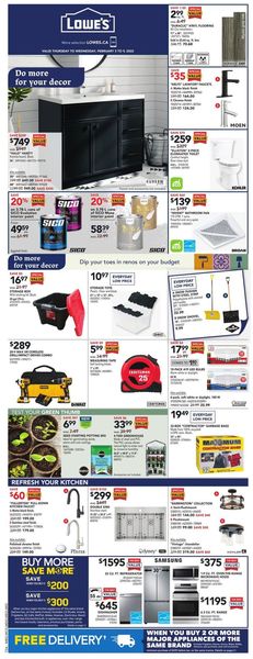 Catalogue Lowes from 02/03/2022