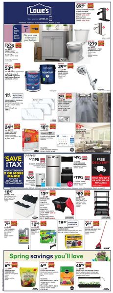 Catalogue Lowes from 02/24/2022