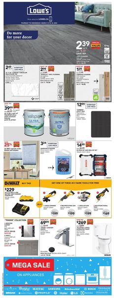 Catalogue Lowes from 03/10/2022