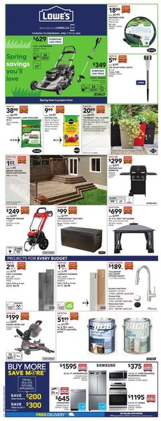 Catalogue Lowes from 04/07/2022