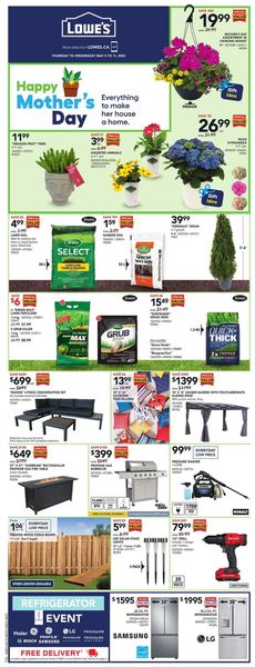 Lowes Flyer from 05/05/2022
