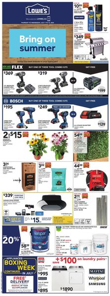 Catalogue Lowes from 07/07/2022