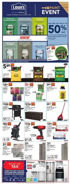 Catalogue Lowes from 07/28/2022