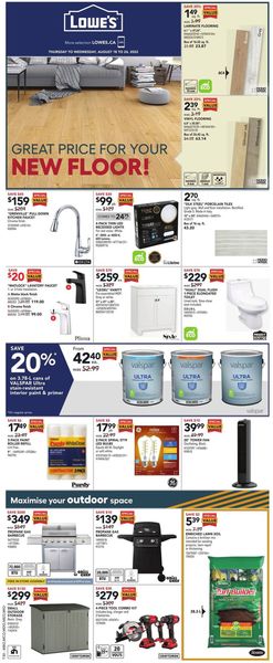 Catalogue Lowes from 08/18/2022