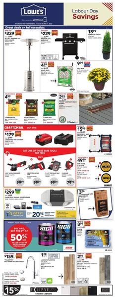 Catalogue Lowes from 08/25/2022