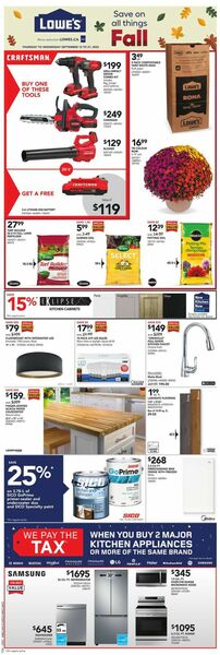 Catalogue Lowes from 09/15/2022